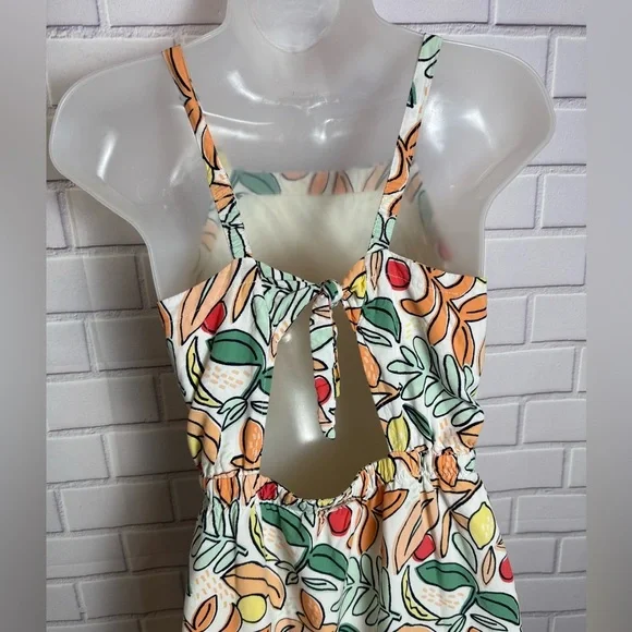 Free Assembly Leaf Print Dress/juniors XL - Picture 5 of 10